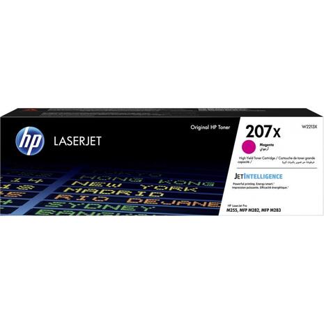 Toner εκτυπωτή HP W2213X Magenta 2.45k H/C 207X LJ M255/M282/M283 (Magenta)