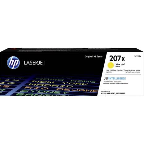 Toner εκτυπωτή HP W2212X Yellow 2.45k H/C 207X LJ M255/M282/M283 (Yellow)