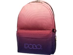 Σακίδιο πλάτης 2+1 θέσεων POLO Double Scarf Purple - Pink Gradient (9-01-235-8084 2022)