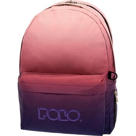 Σακίδιο πλάτης 2+1 θέσεων POLO Original Double Scarf Purple - Pink Gradient (9-01-235-8084 2022)