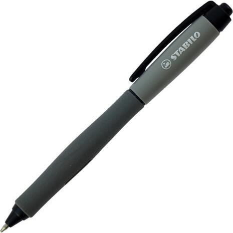 Στυλό Gel Stabilo Palette 0.7mm με κουμπί Γκρι χρώμα μελάνης μπλε (268/1-46)