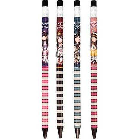 Μηχανικά Μολύβια Santoro Gorjuss Through The Looking Glass (Σετ 4 τεμαχίων) (1125GJ02)