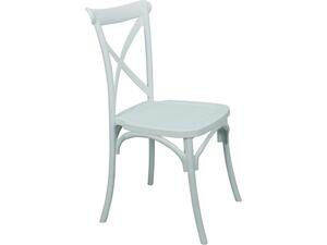 Καρέκλα DESTINY  Πολυπροπυλένιο (PP), Απόχρωση Άσπρο, Στοιβαζόμενη [Ε-00020360] Ε377,1 (1 τεμάχιο) (Λευκό)