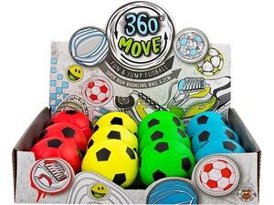Μπαλάκι πλαστικό TREND 360o Move Fun & Jump Football (διάφορα χρώματα)