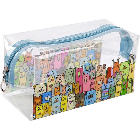 Νεσεσέρ οβάλ Total Gift Stay Pawsitive transparent 18x10x10cm XL2165  (Διαφανές)