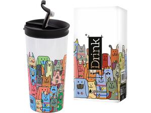 Kούπα θερμός i drink ID0231 Travel Mug 350ml Stay Pawsitive