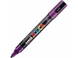 Μαρκαδόρος posca pc-5m μωβ