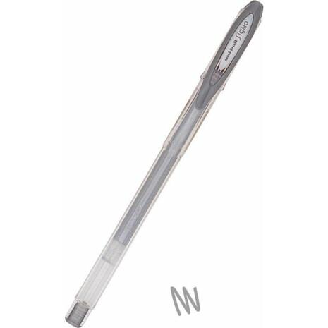 Στυλό Διαρκείας UNI UM-120NM Signo Noble Metallic 0.8mm ασημί