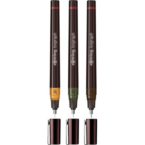 Σετ Ραπιδογράφοι Rotring Isograph Junior set 0.2/0.3/0.5mm (S0699320)