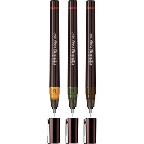 Σετ Ραπιδογράφοι Rotring Isograph Junior set 0.2/0.3/0.5mm (S0699320)