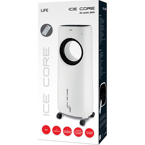 Air cooler Life Ice Core 80W με τηλεχειριστήριο (221-0206)