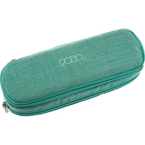 Κασετίνα οβάλ POLO Duo Box Jean Turquoise - Τιρκουάζ (9-37-004-5900)