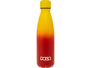 Μπουκάλι θερμός POLO Stainless Steel Κίτρινο/Κόκκινο 0,5lt (9-49-004-8160)
