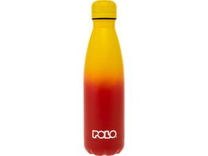 Μπουκάλι θερμός POLO Stainless Steel Κίτρινο/Κόκκινο 0,5lt (9-49-004-8160)