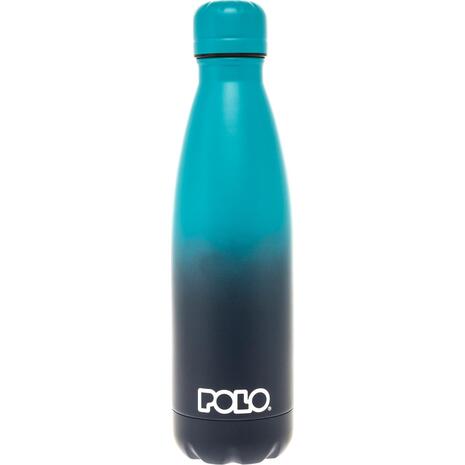 Μπουκάλι θερμός POLO Stainless Steel Τιρκουάζ/ Μπλε 0,5lt (9-49-004-8159)