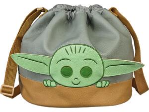 Τσαντάκι ώμου GIM Baby Yoda (300-73050) - Ανακαλύψτε Τσάντες Εκδρομής για βόλτα ή για διακοπές από το Oikonomou-Shop.gr.