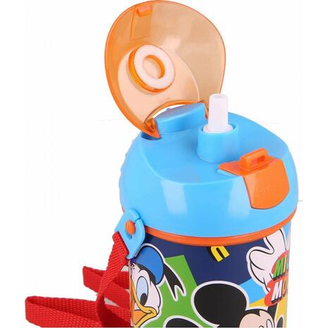 Παγουρίνο πλαστικό GIM Stor Mickey Pop Up 450ml (530-50169) - Ανακαλύψτε Πλαστικά Παγούρια επώνυμων brands που μπορείτε να βασιστείτε και να εμπιστευτείτε για τα παιδιά σας από το Oikonomou-shop.