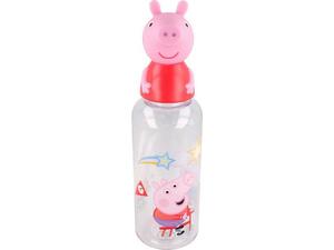 Παγουρίνο πλαστικό GIM Stor 3D Peppa Pig 560ml (530-10115) - Ανακαλύψτε Πλαστικά Παγούρια επώνυμων brands που μπορείτε να βασιστείτε και να εμπιστευτείτε για τα παιδιά σας από το Oikonomou-shop.