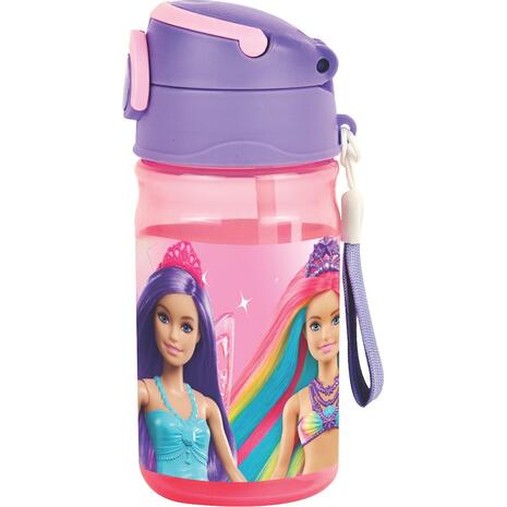 Παγουρίνο πλαστικό GIM Barbie 350ml (571-18204) - Ανακαλύψτε Πλαστικά Παγούρια επώνυμων brands που μπορείτε να βασιστείτε και να εμπιστευτείτε για τα παιδιά σας από το Oikonomou-shop.