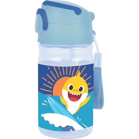 Παγουρίνο πλαστικό GIM Baby Shark 350ml (555-60204) - Ανακαλύψτε Πλαστικά Παγούρια επώνυμων brands που μπορείτε να βασιστείτε και να εμπιστευτείτε για τα παιδιά σας από το Oikonomou-shop.
