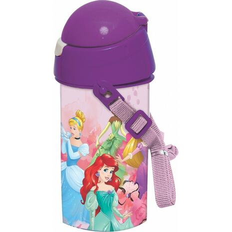 Παγουρίνο πλαστικό GIM Disney Princesses 500 ml (551-34209) - Ανακαλύψτε Πλαστικά Παγούρια επώνυμων brands που μπορείτε να βασιστείτε και να εμπιστευτείτε για τα παιδιά σας από το Oikonomou-shop.