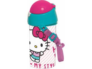 Παγουρίνο πλαστικό GIM Hello Kitty 500 ml (557-93209) - Ανακαλύψτε Πλαστικά Παγούρια επώνυμων brands που μπορείτε να βασιστείτε και να εμπιστευτείτε για τα παιδιά σας από το Oikonomou-shop.