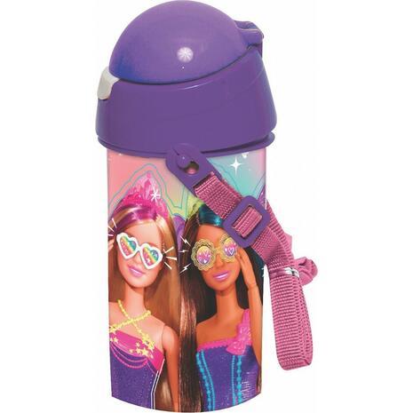 Παγουρίνο πλαστικό GIM Barbie 500 ml (571-18209) - Ανακαλύψτε Πλαστικά Παγούρια επώνυμων brands που μπορείτε να βασιστείτε και να εμπιστευτείτε για τα παιδιά σας από το Oikonomou-shop.