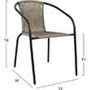 Σετ κήπου- βεράντας 3 τεμαχίων μεταλλικό με 2 καρέκλες & τραπέζι γκρι HM5035.01+HM5015.01 - Ανακάλυψε ποιοτικά και μοντέρνα Σετ Κήπου-Βεράντας και Έπιπλα για όλους τους χώρους από το oikonomou-shop.