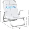 Καρέκλα παραλίας αλουμινίου βαρέως τύπου με ψηλή πλάτη λευκό HM5053.03 - Ανακάλυψε ποιοτικά και μοντέρνα Έπιπλα και Ξαπλώστρες για να απολαύσεις τον ήλιο με άνεση από το Oikonomou-shop.