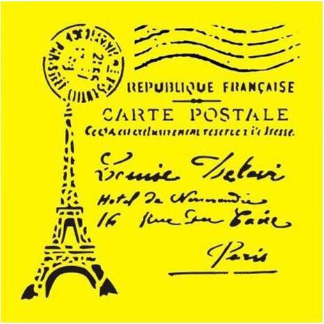 Στένσιλ πλαστικό "Eiffel Tower" 16x16εκ. (ST0068) - Ανακάλυψε Στένσιλ για εφαρμογή σε διάφορες επιφάνειες όπως ξύλο, καμβά, ύφασμα, χαρτόνι, γυαλί από το Oikonomou-shop.gr.