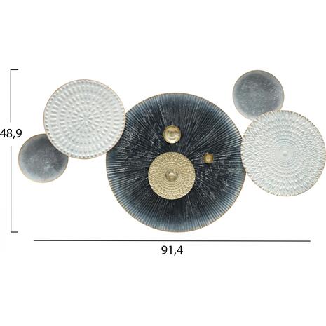 Διακοσμητικό τοίχου μεταλλικό  91.4x48.9x4.4 εκ. HM7551 - Ανακαλύψτε μοντέρνα Διακοσμητικά Σπιτιού, Κάδρα-Πίνακες και Έπιπλα για κάθε γούστο για να διακοσμήσετε το σπίτι ή το γραφείο σας όπως το ονειρεύεστε από το Oikonomou-shop.gr