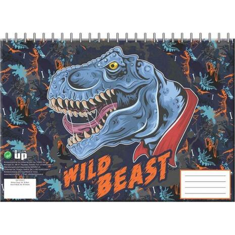 Μπλοκ Ζωγραφικής BMU Wild Dino Beast A4 23x33cm 30 φύλλων (357-07417) - Ανακάλυψε Μπλοκ ζωγραφικής σε διάφορα μεγέθη και υπέροχα σχέδια από το Oikonomou-shop.gr.