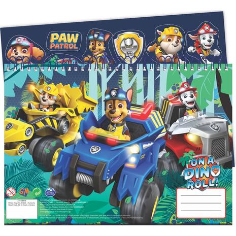 Μπλοκ Ζωγραφικής GIM Paw Patrol Α4 23x33cm 40 φύλλων με αυτοκόλλητα (334-38416) - Ανακάλυψε Μπλοκ ζωγραφικής σε διάφορα μεγέθη και υπέροχα σχέδια από το Oikonomou-shop.gr.