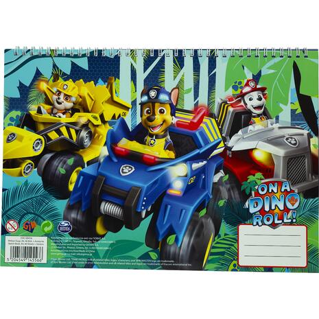 Μπλοκ Ζωγραφικής GIM Paw Patrol Α4 23x33cm 40 φύλλων με αυτοκόλλητα (334-38416) - Ανακάλυψε Μπλοκ ζωγραφικής σε διάφορα μεγέθη και υπέροχα σχέδια από το Oikonomou-shop.gr.