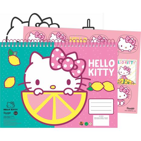 Μπλοκ Ζωγραφικής GIM Hello Kitty Α4 23x33cm 40 φύλλων με αυτοκόλλητα (335-70416) - Ανακάλυψε Μπλοκ ζωγραφικής σε διάφορα μεγέθη και υπέροχα σχέδια από το Oikonomou-shop.gr.