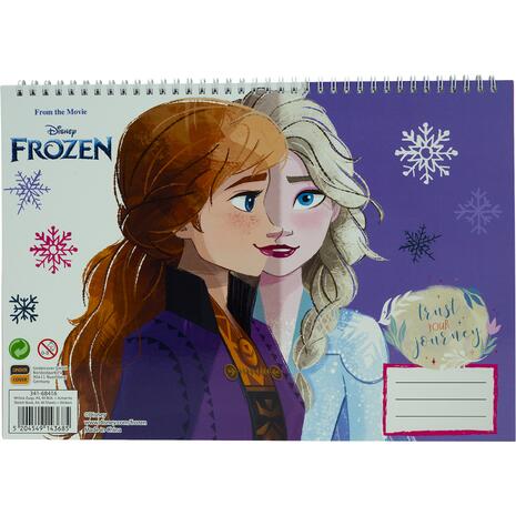 Μπλοκ Ζωγραφικής GIM Frozen Α4 23x33cm 40 φύλλων με αυτοκόλλητα (341-68416) - Ανακάλυψε Μπλοκ ζωγραφικής σε διάφορα μεγέθη και υπέροχα σχέδια από το Oikonomou-shop.gr.