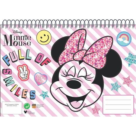 Μπλοκ Ζωγραφικής GIM Minnie Mouse Α4 23x33cm 30 φύλλων (334-41413) - Ανακάλυψε Μπλοκ ζωγραφικής σε διάφορα μεγέθη και υπέροχα σχέδια από το Oikonomou-shop.gr.