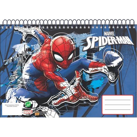 Μπλοκ Ζωγραφικής GIM Spiderman Α4 23x33cm 30 φύλλων (337-03413) - Ανακάλυψε Μπλοκ ζωγραφικής σε διάφορα μεγέθη και υπέροχα σχέδια από το Oikonomou-shop.gr.