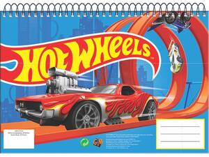 Μπλοκ Ζωγραφικής GIM Hot Wheels Α4 23x33cm 30 φύλλων (349-27413)