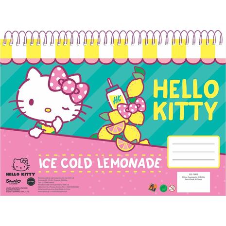 Μπλοκ Ζωγραφικής GIM Hello Kitty Α4 23x33cm 30 φύλλων (335-70413) - Ανακάλυψε Μπλοκ ζωγραφικής σε διάφορα μεγέθη και υπέροχα σχέδια από το Oikonomou-shop.gr.