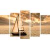 Πίνακας πεντάπτυχος " Sunset Sailing" MDF 100x60x0.3cm HM7206.01 - Ανακάλυψε μοντέρνα Διακοσμητικά Σπιτιού, Κάδρα-Πίνακες και Έπιπλα για κάθε γούστο για να διακοσμήσεις το σπίτι ή το γραφείο σου όπως το ονειρεύεσαι από το Oikonomou-shop.gr