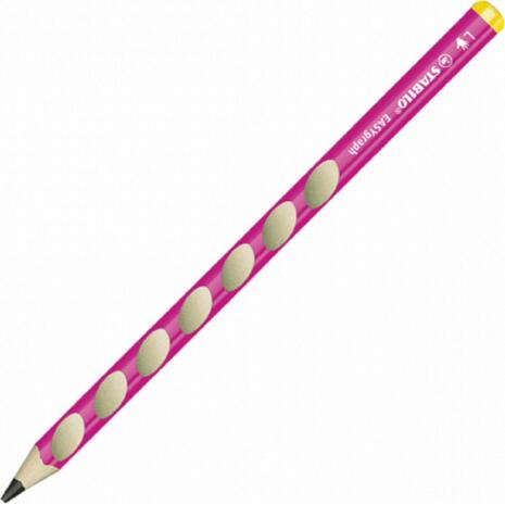 Μολύβι γραφίτη STABILO Easygraph 321/01 HB αριστερόχειρα 3.15mm pink