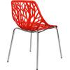 Καρέκλα Elsa πολυπροπυλενίου με κόκκινο κάθισμα 54x57x821εκ. ΗΜ0023.04 (1 τεμάχιο) - Ανακάλυψε ποιοτικά και μοντέρνα Έπιπλα και Καρέκλες Επισκέπτη  για όλους τους χώρους από το oikonomou-shop.