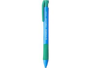 Μηχανικό μολύβι STABILO 6635 COM4 0.5mm γαλάζιο-λαχανί