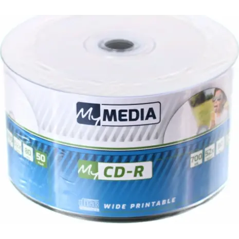 CD-R My Media Printable 700 MB 52x speed πομπίνα 50 τεμαχίων (69206)