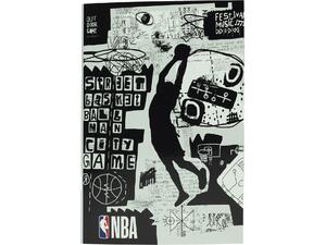 Τετράδιο καρφίτσα BMU NBA Red Ball Street 17x25cm 40 φύλλων σε διάφορα σχέδια (338-96400)