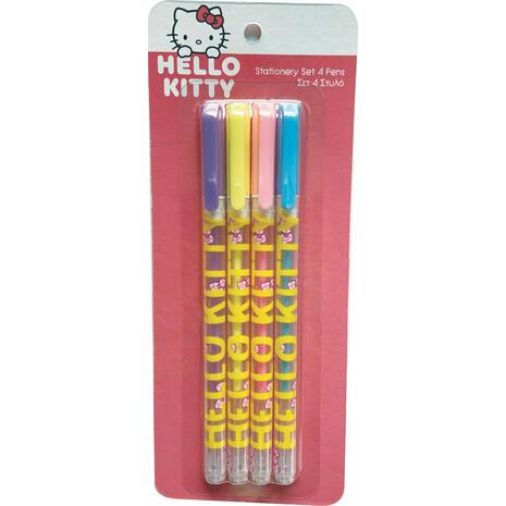 Στυλό Gel GIM Hello Kitty Lemon συσκευασία 4 τεμαχίων σε διάφορα χρώματα (335-70006) - Ανακάλυψε Στυλό & Ανταλλακτικά σε τεράστια ποικιλία για χρήση στο σχολείο, στο σπίτι ή στο γραφείο από το Oikonomou-shop.gr.