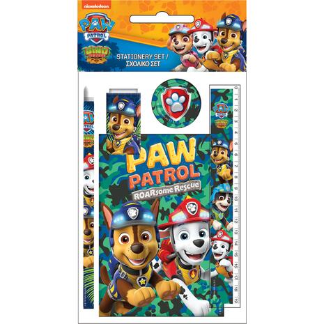 Σετ σχολικό GIM Paw Patrol (μπλοκ, μολύβι ,γόμα, ξύστρα, χάρακα) (334-38755) - Ανακάλυψε Σετ Σχολικό με τους αγαπημένους σου ήρωες από το Oikonomou-shop.gr.