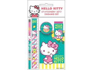 Σετ σχολικό GIM Hello Kitty (μπλοκ, μολύβι ,γόμα, ξύστρα, χάρακα) (335-70755) - Ανακάλυψε Σετ Σχολικό με τους αγαπημένους σου ήρωες από το Oikonomou-shop.gr.