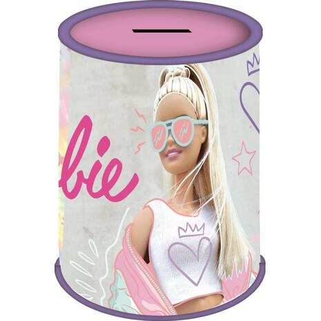 Κουμπαράς μεταλλικός GIM Barbie 9.5x9.5x10cm (349-71381) - Ανακάλυψε Κουμπαράδες για να κάνεις την αποταμίευσή σου με στυλ από το Oikonomou-shop.gr.